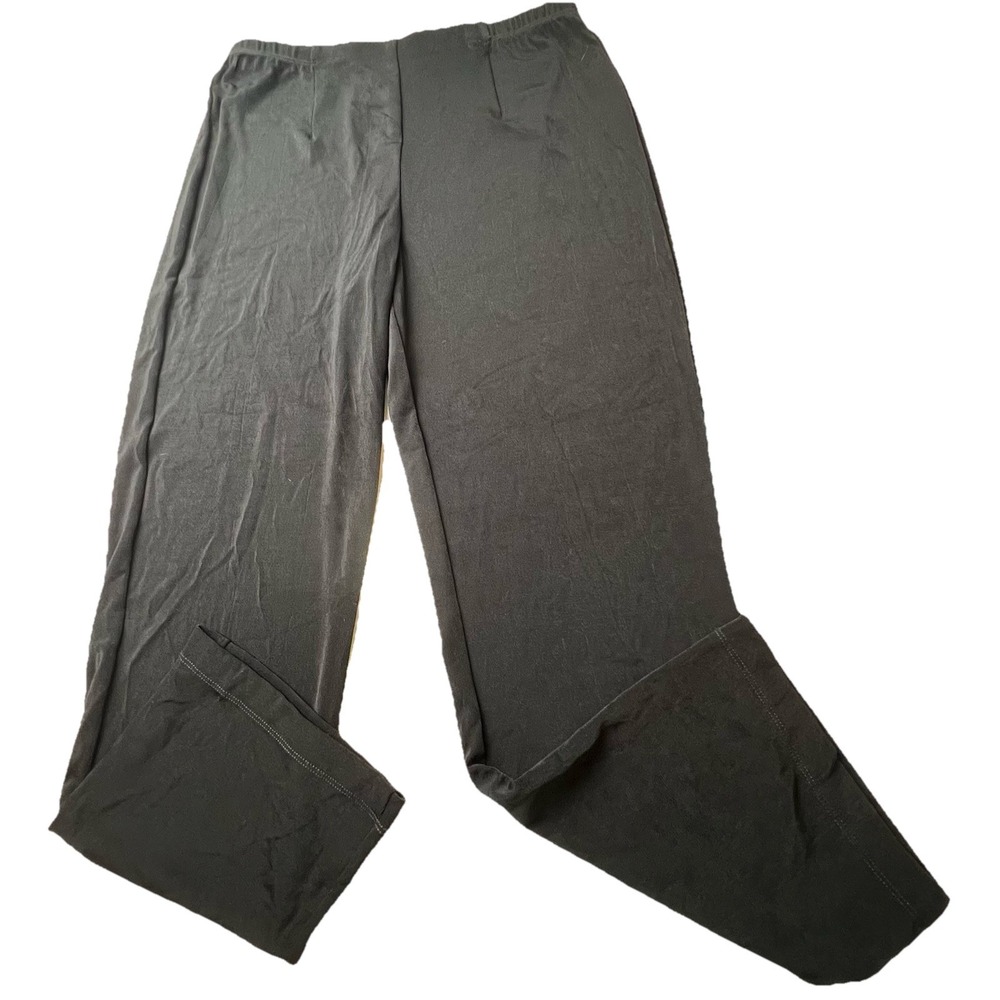 Chico's Travelers Women's Size 2  (L-12) No Tummy RG Black Pants  NWT